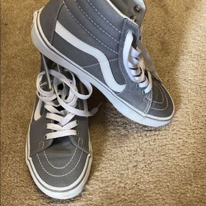 Women’s Gray Vans 6.5